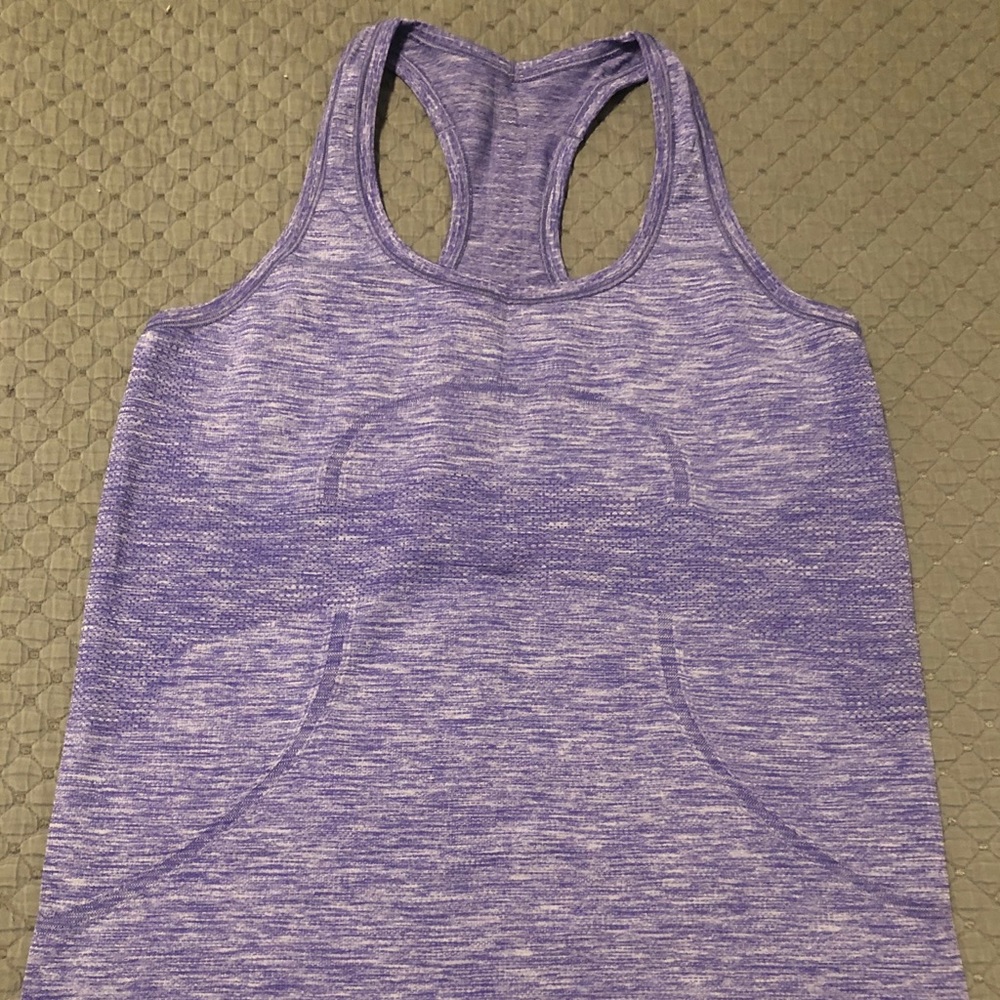 LULULEMON Purple Swiftly Tech Racerback, Size 10